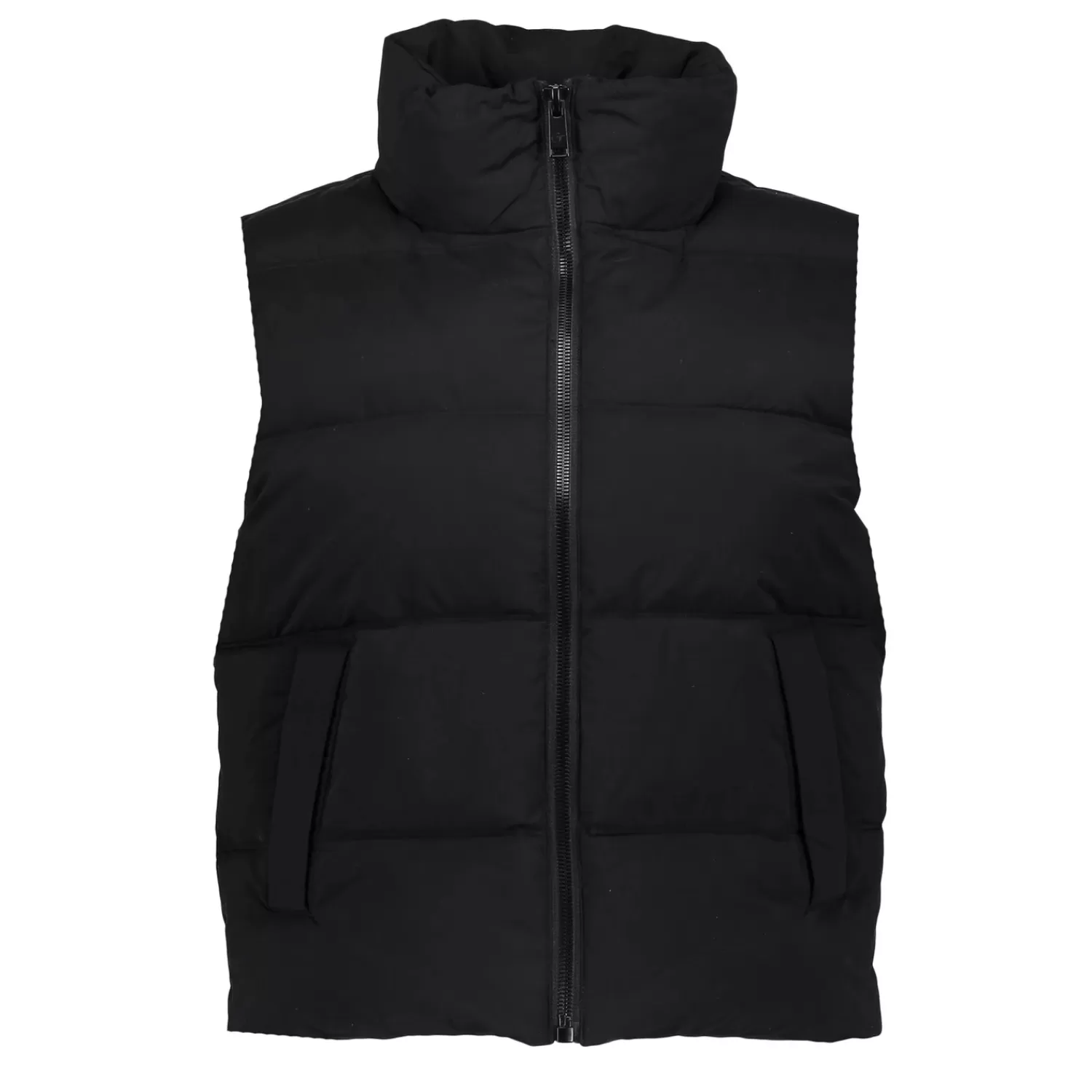 Geisha Fashion Jassen & Jacks*Geisha Dames Gewatteerde Bodywarmer 48527-21 zwart