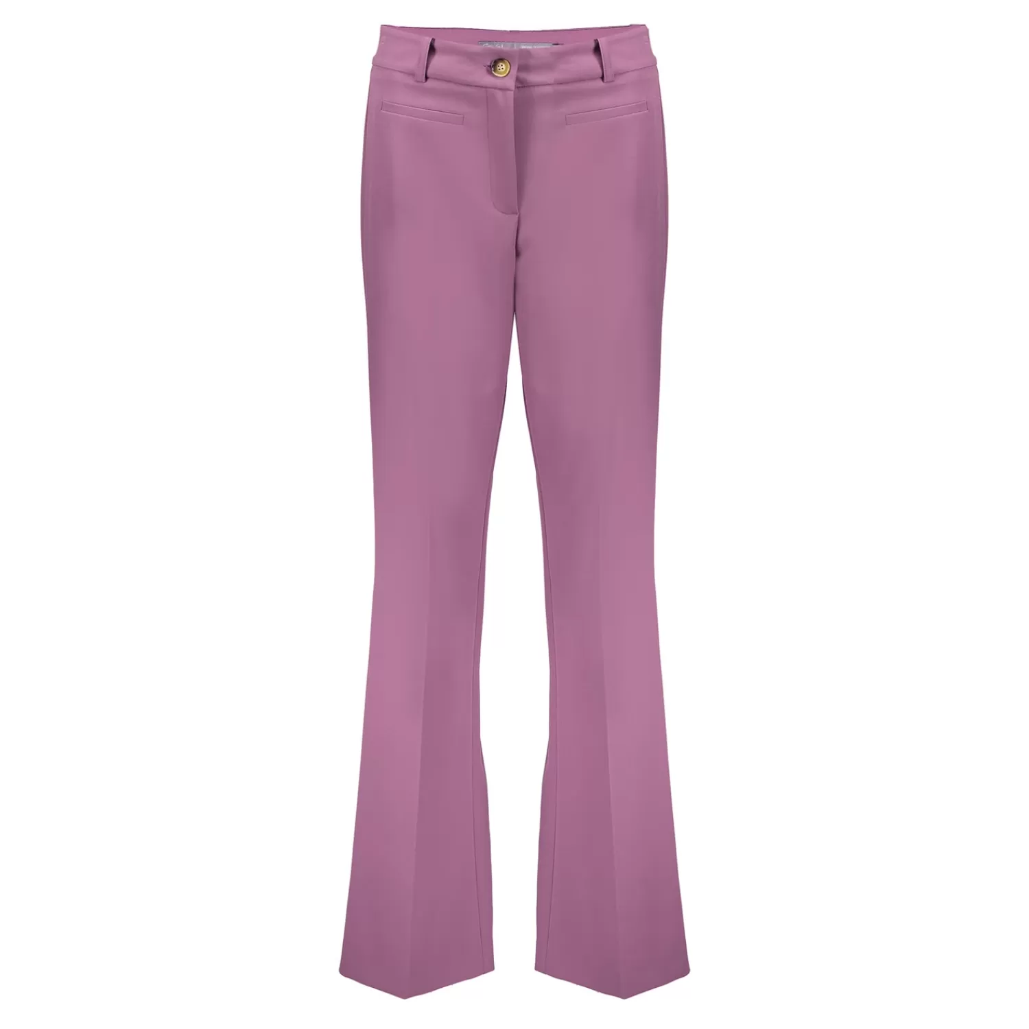 Geisha Fashion Broeken*Geisha Dames Geweven Wide Leg Pantalon 41638-32 mauve