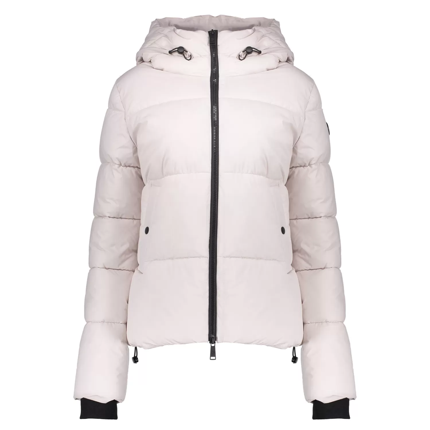 Geisha Fashion Jassen & Jacks*Geisha Dames Korte Gewatteerde Jas Met Capuchon 48551-12 off-white