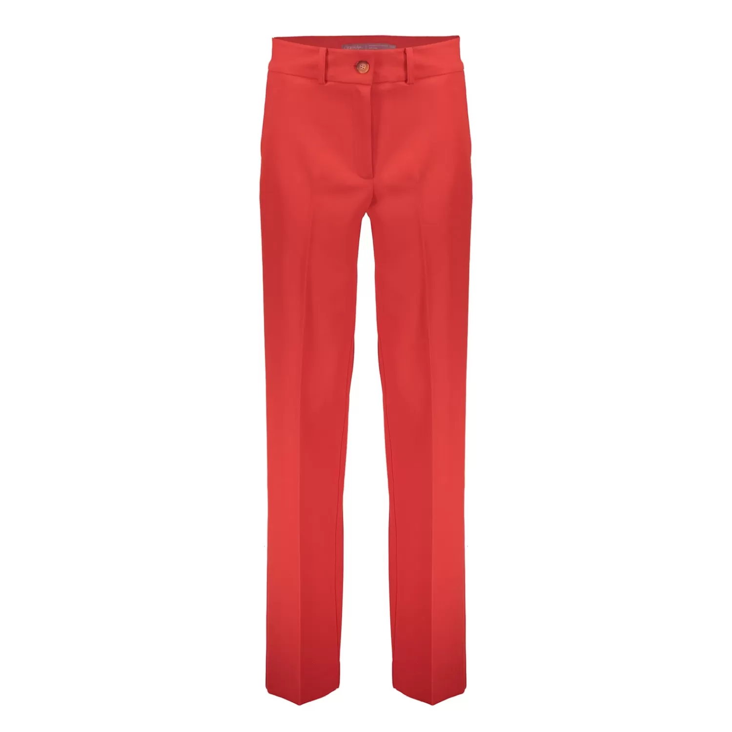 Geisha Fashion Broeken*Geisha Dames Regular Fit Pantalon 41635-32 rood