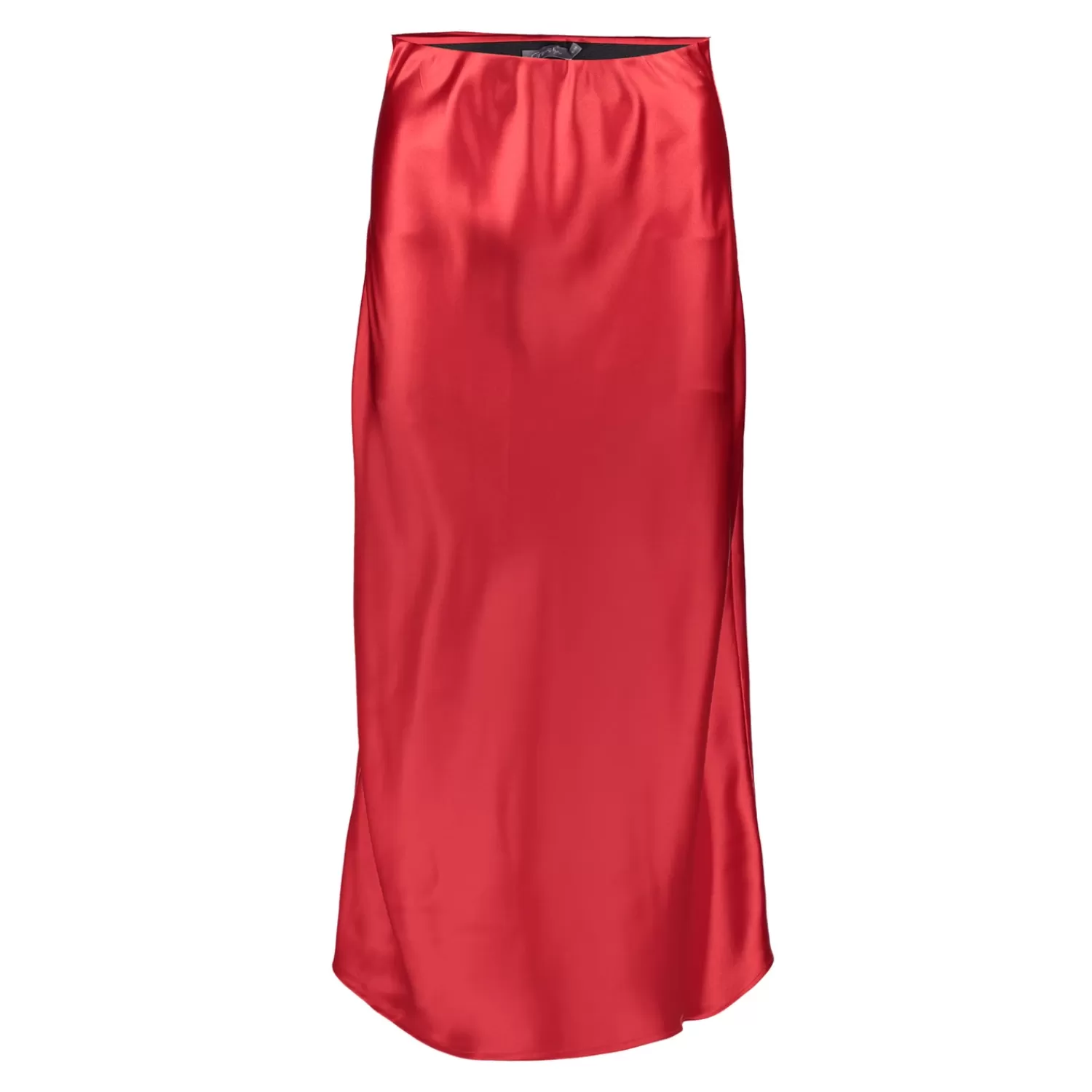 Geisha Fashion Rokken*Geisha Dames Satijnen Look Midi Rok 46513-10 rood