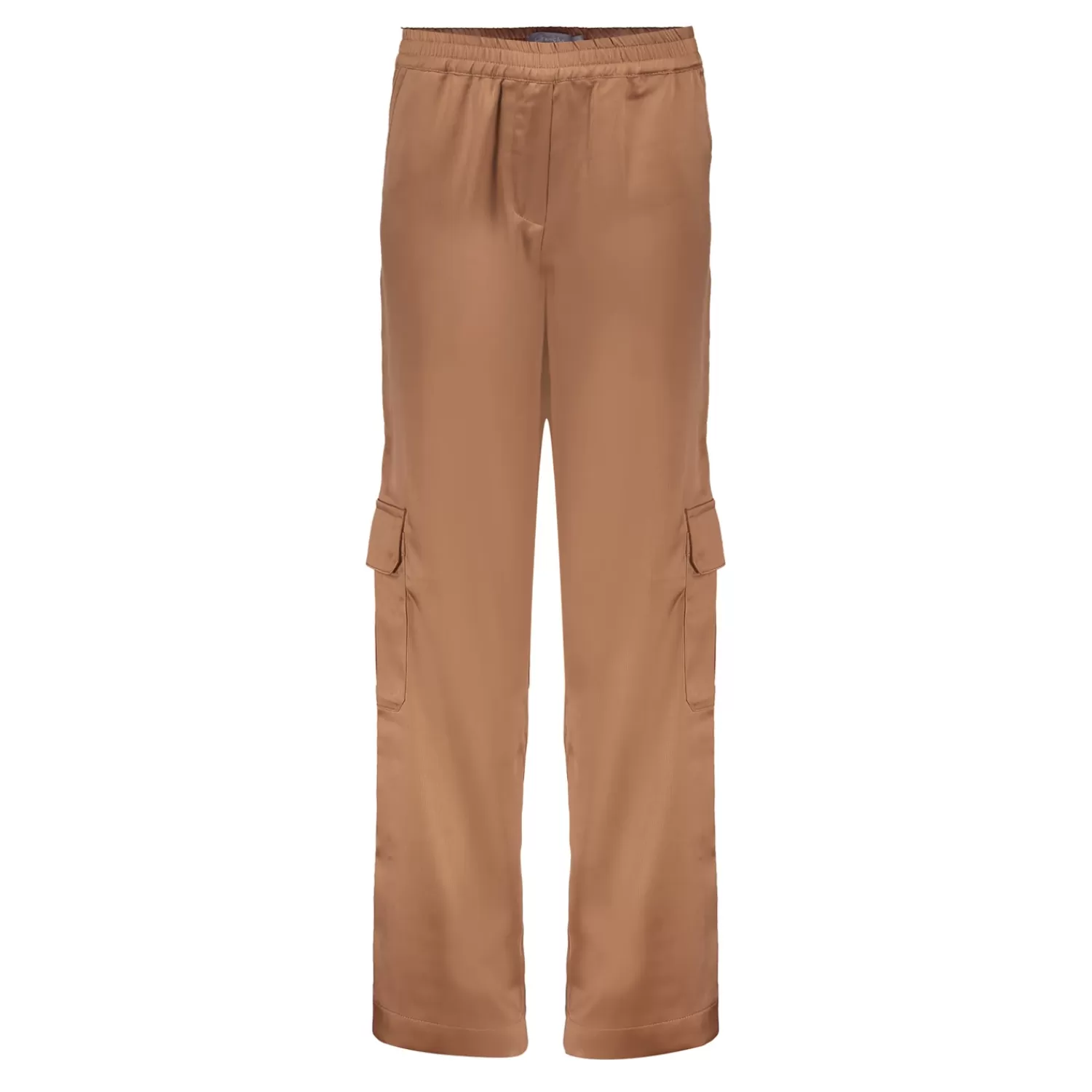 Geisha Fashion Broeken*Geisha Girls Satin Pantalon Met Cargo Zakken 41593K-21 bronze