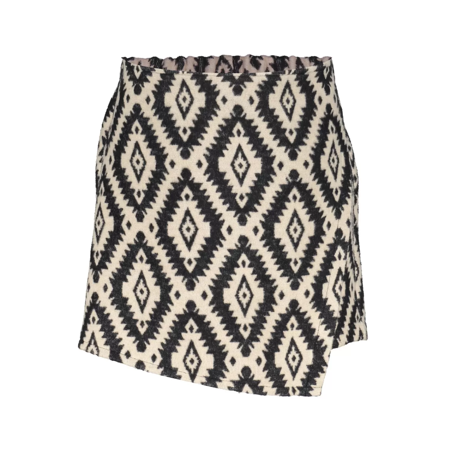 Geisha Fashion Shorts*Geisha Girls Skort Met Ikat Print 41595K-21 zwart