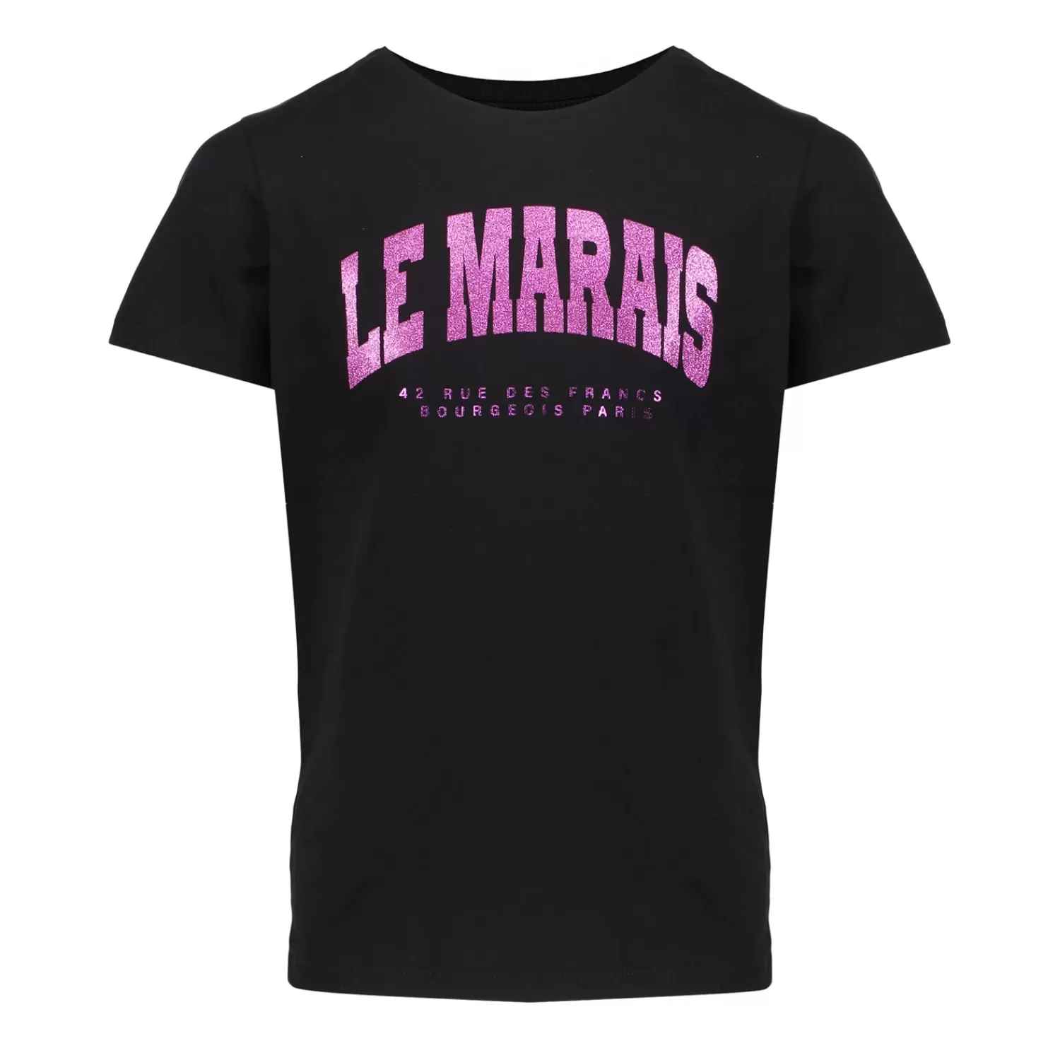 Geisha Fashion Tops & T-shirts*Geisha Girls T-shirt Le Marais 42637K-24 zwart